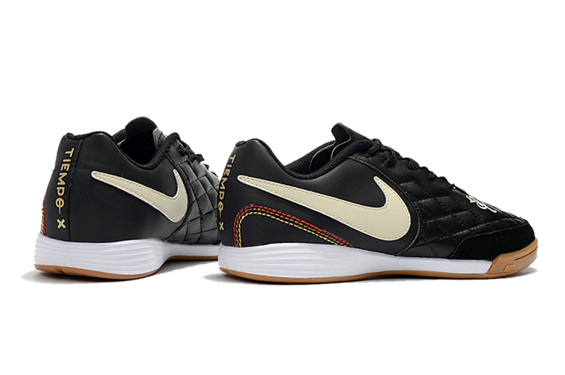 Tenis de Futsal Nike Tiempo Ligera R10 Preto