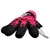 Luva de Goleiro Adidas A26 GL Pro - Preta/Rosa - comprar online