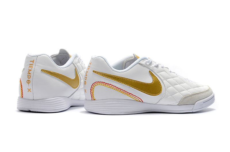 Tenis de Futsal Nike Tiempo Ligera R10 Branco