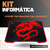 Imagem do Kit 22 Mouse Óptico Usb 1200 Dpi- 2 Mousepad 28x24- ATACADO INFORMÁTICA