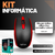 Kit 22 Mouse Óptico Usb 1200 Dpi- 2 Mousepad 28x24- ATACADO INFORMÁTICA - comprar online