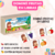 Kit Dominó em Libras Frutas E Animais Brinquedo Pedagógico Mdf - comprar online