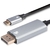 Cabo Adaptador USB-C Para Dport Macho 4k 60hz 1.8m 5+ - comprar online