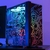 Gabinete Gamer Aerocool Skribble Preto RGB Lateral Vidro - loja online