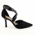 Sapato Scarpin Feminino Detalhe em Tiras Cruzadas Off Line - comprar online