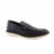 Sapato Social Mocassim Strike Preto Loafer Conforto Marrom Bico Redondo - comprar online