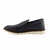 Sapato Social Mocassim Strike Preto Loafer Conforto Marrom Bico Redondo - loja online