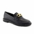 Mocassim Oxford Masculino Bico Redondo Social com Salto Baixo Sapato - comprar online