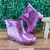 Bota de Chuva Infantil Glitter Galocha Charmosinha com Laço