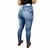 Calça Jeans Feminina Skinny Cintura Alta Azul Claro Slim na internet