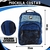 Mochila Infantil Masculina Escolar Menino Azul Preto com Bolsos - loja online