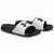 Chinelo Slide Under Armour Masculino Branco Preto Daily Original Confortável - comprar online