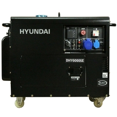 Generador Eléctrico 5000W Hyundai Diesel 78DHY6000SE