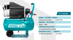 COMPRESOR DE AIRE 24LT 2HP