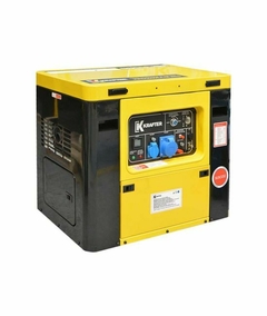 Generador diesel 6 kva 220v p/e Insonoro + ATS KRAFTER