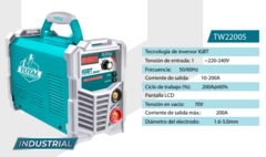 MÁQUINA DE SOLDAR 200AMP