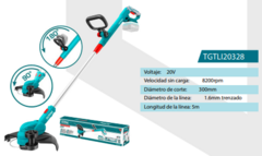 ORILLADORA INALÁMBRICA LITIO-ION20V 8200RPM