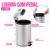 Lixeira Inox 5L com Escova 990011 - Loja OitoDois