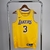 Camisa LAKERS NBA 2022 / 2023 Amarela #3 DAVIS