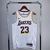 Camisa LAKERS NBA 2022 / 2023 Branca #23 JAMES