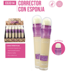 CORRECTOR ESPONJA PINK 21 X3 UNIDADES