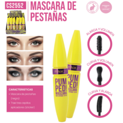 MASCARA DE PESTAÑAS PINK21 X2 UNIDADES