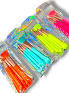 SET DE PINCELES NEON X2 UNIDADES