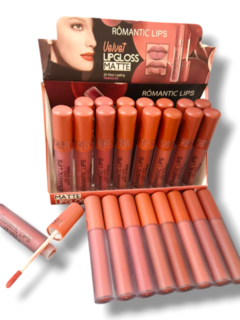 LABIALES MATTE VELVET ROMANTIC X2 UNIDADES