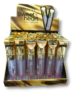 GLOSS PINK 21 SWEET HEART X2 UNIDADES - comprar online