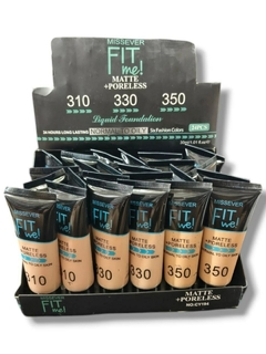 BASE FIT ME MATTE MISS EVER X2 UNIDADES - comprar online