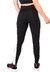 Calça Legging com Detalhe Chocolate e Branco Fitness Preto | REF: LC50 - comprar online