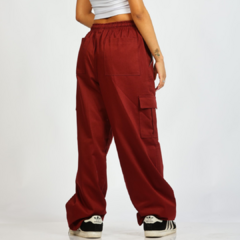 Calça Cargo Unissex Red Cherry - Cereza Company