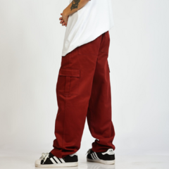 Calça Cargo Unissex Red Cherry - comprar online