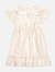 VESTIDO LISTRADO OFF WHITE CINTI 12200 - comprar online