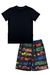 CONJUNTO CAMISETA MC E BERMUDA LUC.BOO 73566 - MMBee Le Petit