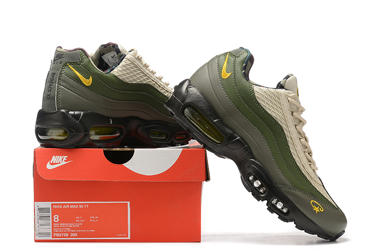 Nike air max 95 premium sequoia e on sale amp; light carbon