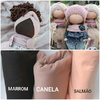 COMBO COTTON MARROM CANELA E SALMAO