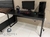 Mesa Elite pro reta 150x60 cm preta - comprar online