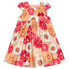 VESTIDO KYLY FLORES - Mariana Baby