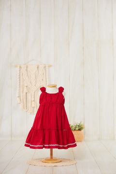 VESTIDO SERENA BABADO SIANINHA