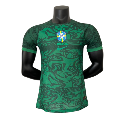 Camisa Brasil Edição Especial Cristo Redentor Amarela 22/23 - Jogador