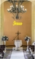 Imagem do Letreiro para Púlpito ou Altar da Igreja com o nome Jesus Retire GRÁTIS em nossa empresa