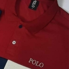 Camisa Gola Polo RG518 - Vermelho