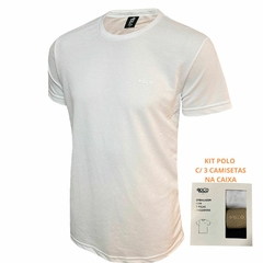 Kit com 3 Camisetas Polo Rg518 na internet