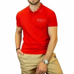 Camisa Gola Polo RG518 - Vermelho