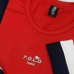Camiseta Masculina Estampada Polo RG518