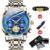 Relógio-de-luxo-Classic-Roman-Scale-Dial-