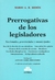 PRERROGATIVA DE LOS LEGISLADORES