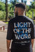 Camiseta Light Of The Word Preta - Worthy Apparel
