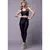 Conjunto Fitness Top Bojo Removível e Calça New Zig 3D - izbele